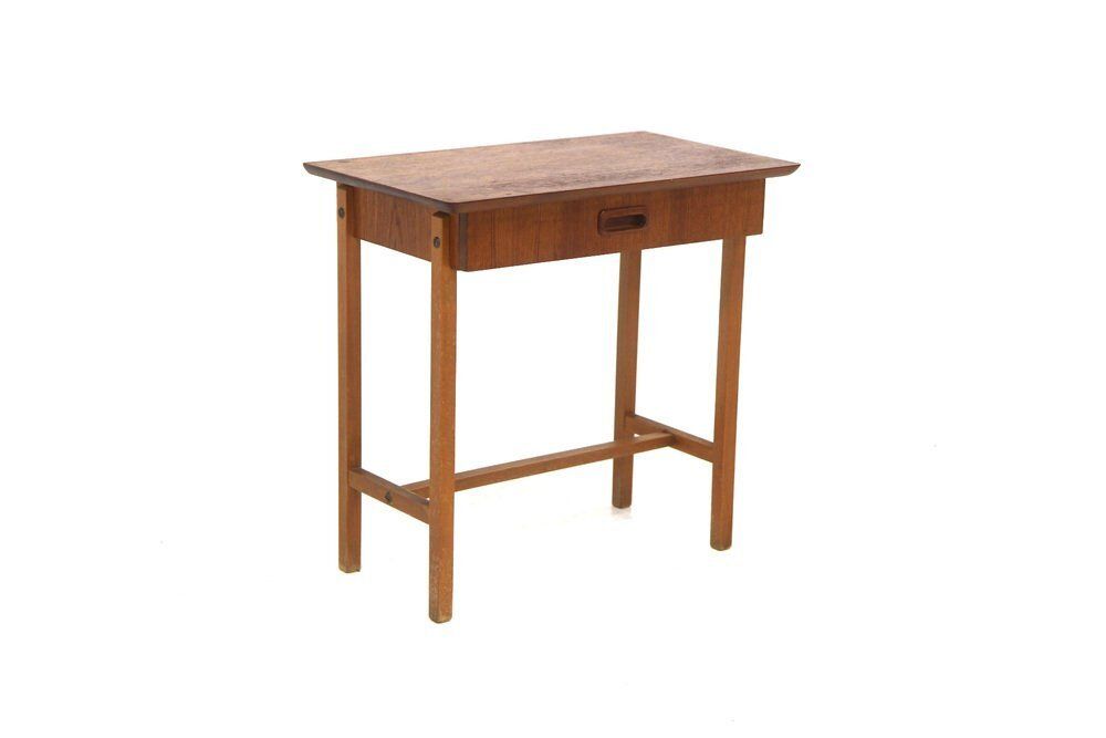 Table de chevet en teck, Suède, années 1950