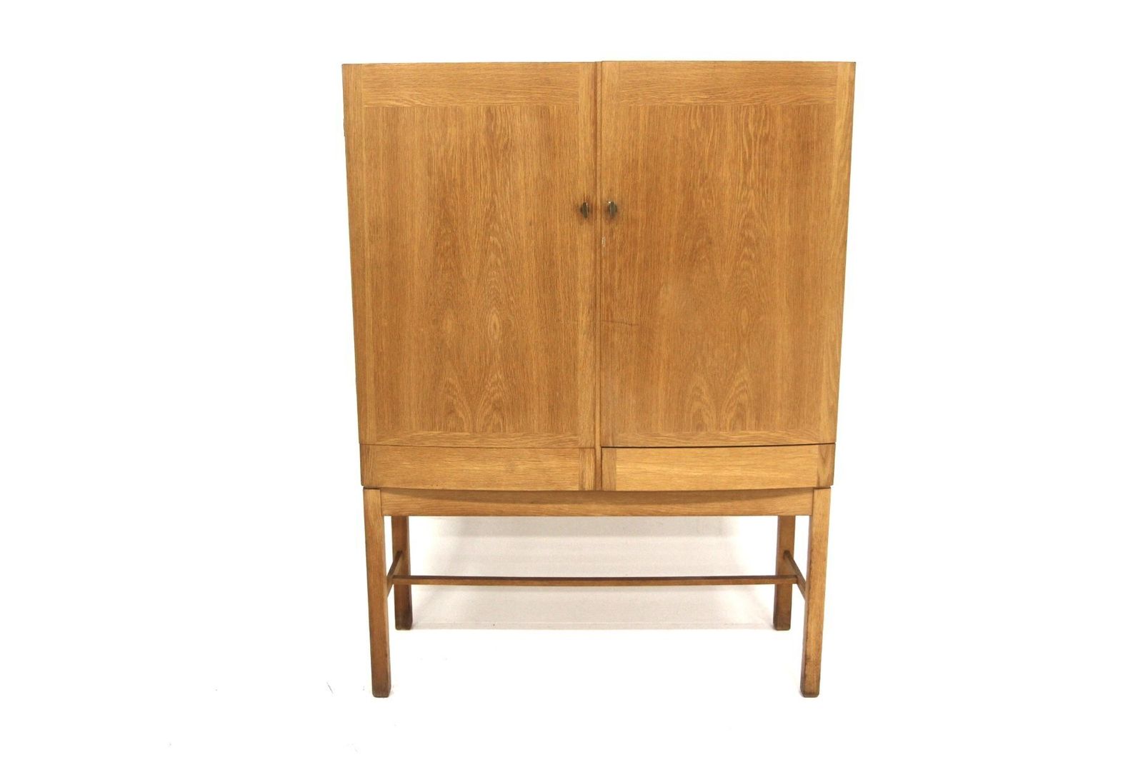 Scandinavian Oak Wardrobe By Gunnar Myrstrand For Källemo Möbelfab, Sweden, 1960 photo Furniture