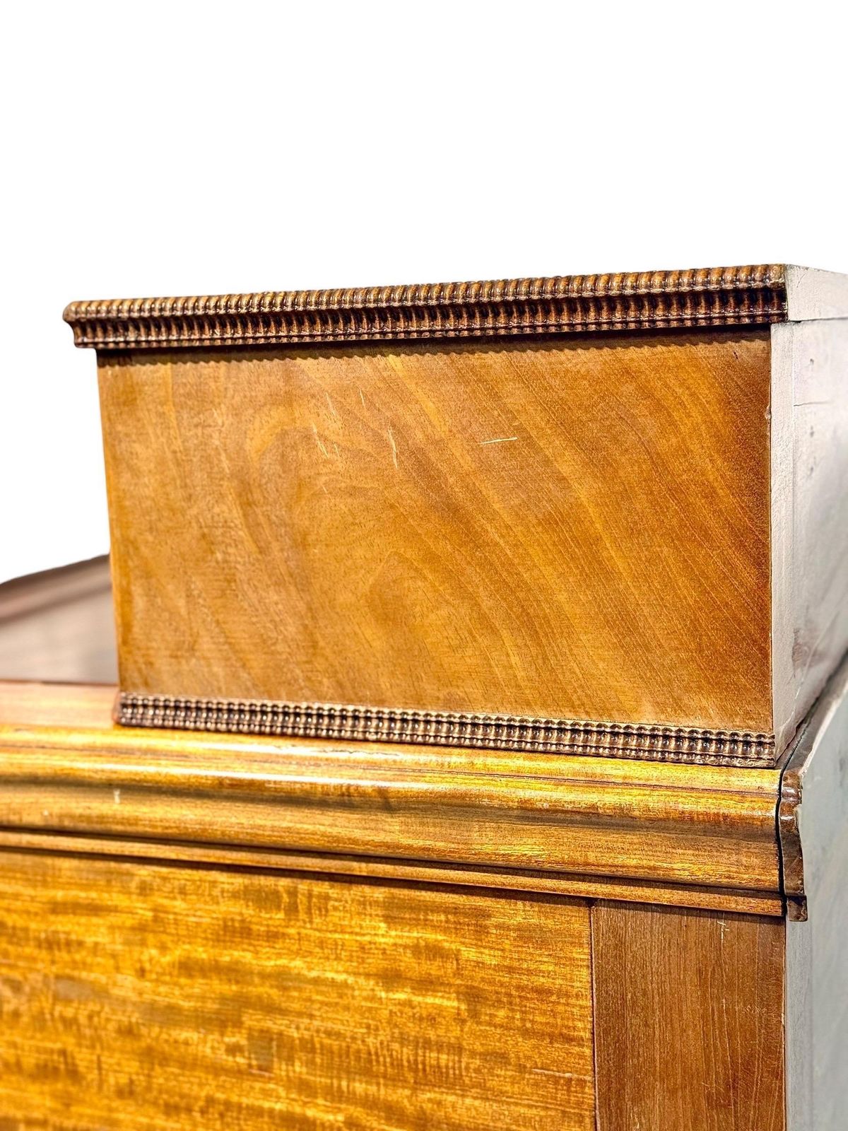 photo furniture French Empire Period Walnut Secretaire Desk, Circa 1810
