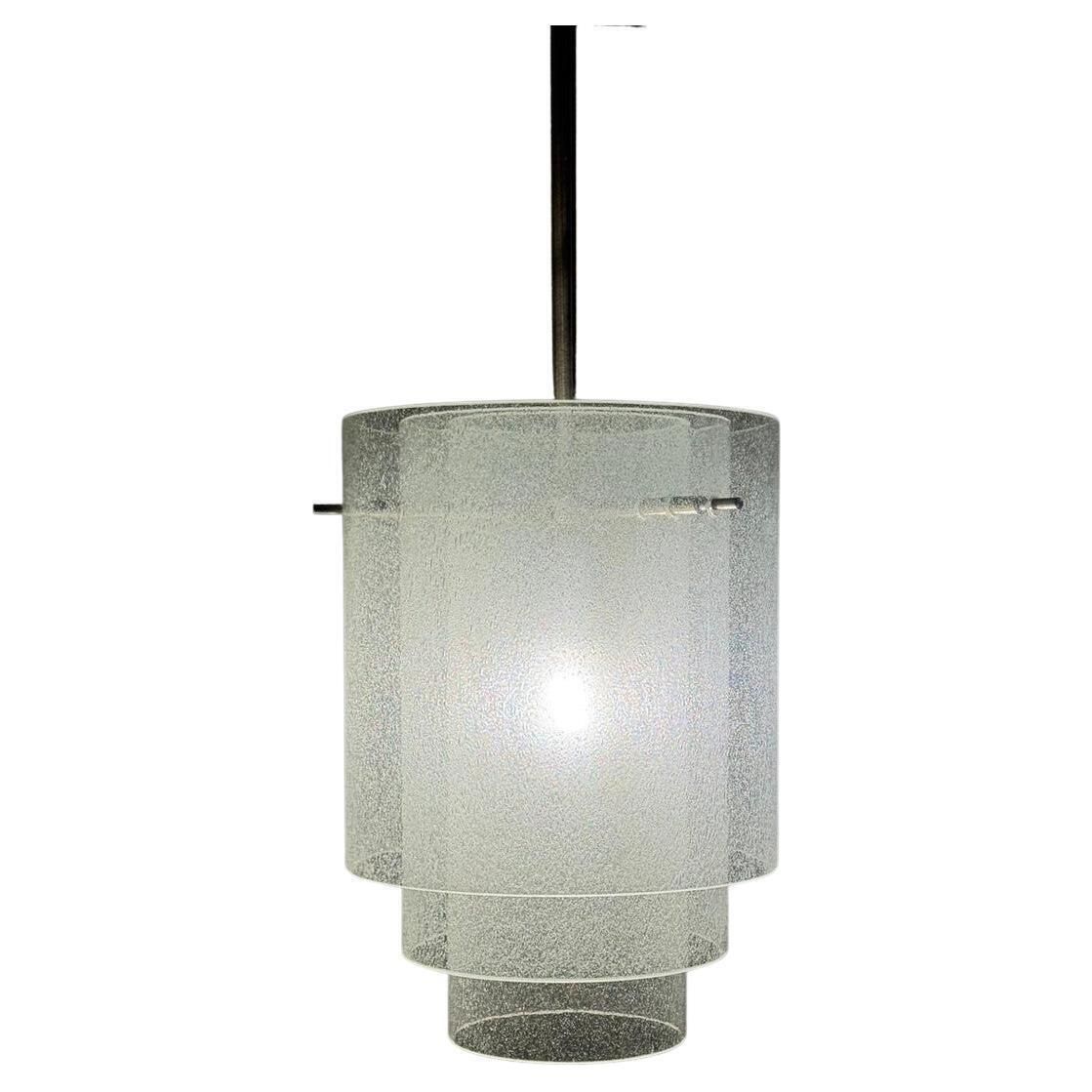 Mid Century Modern Murano Glass Suspension By Carlo Nason, 1960s