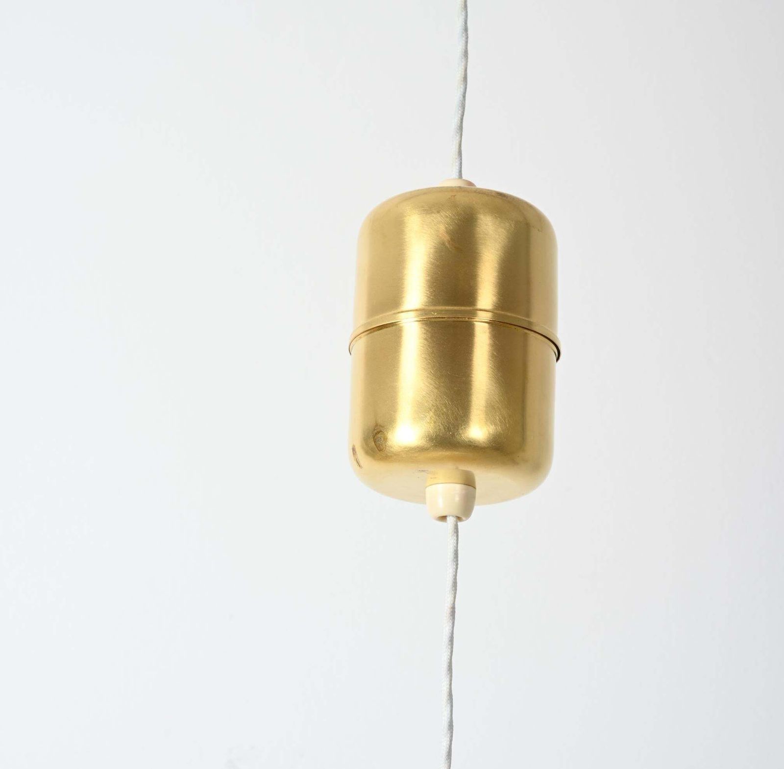 Heigh Adjustable Silk Pendant Light By Josef Frank Model 1844 photo buy
