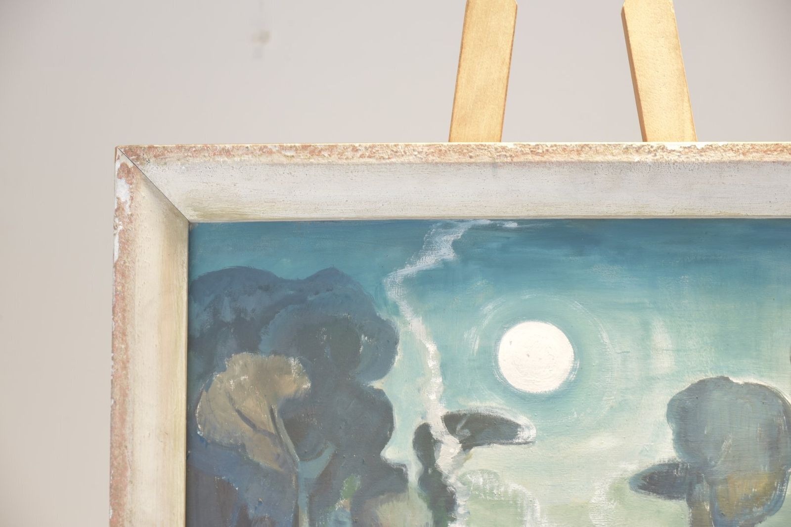 photo furniture Oil Painting, Indochina, Bruno Bernitz, 1948