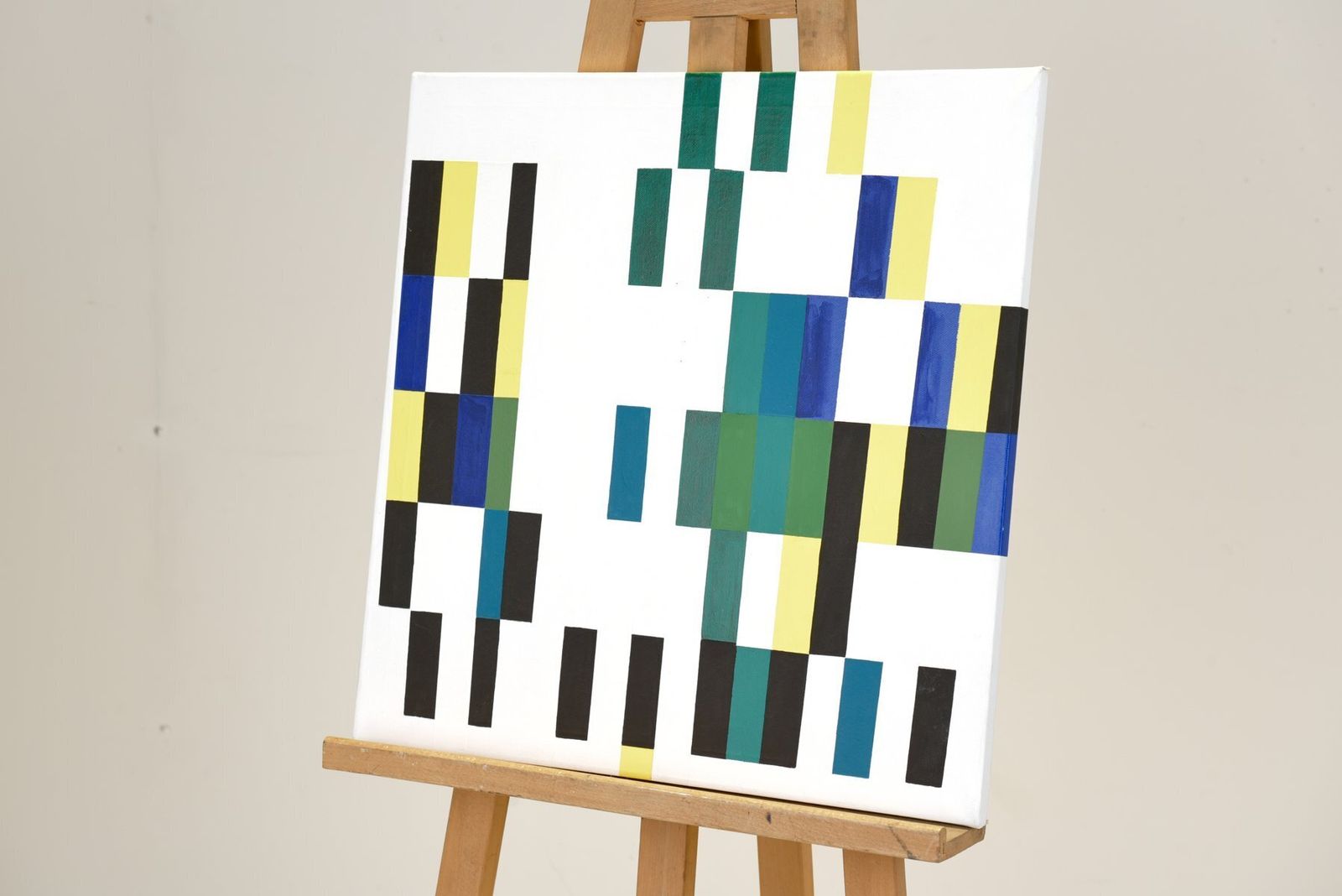 Guilermo Aguilar Huerta, Oelbild Mosaics, 2015, Oil On Canvas