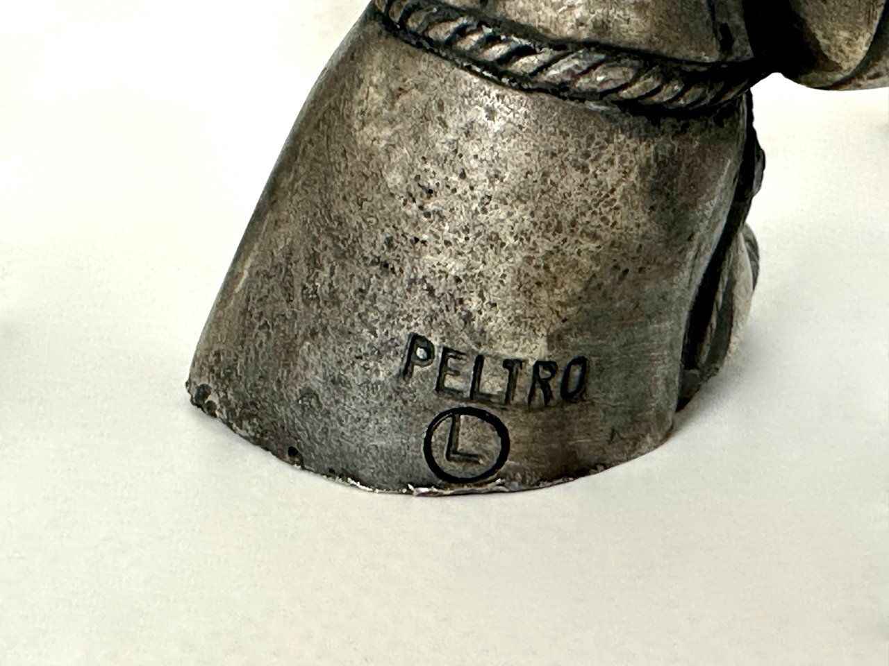 Vintage Italian Pewter Monk Football Team From Peltro, 1960s, 1970s, Set Of 4 photo 213.0