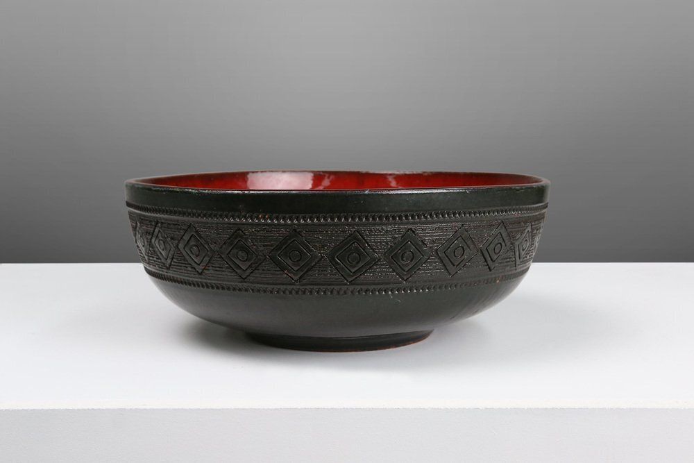 Mid Century Amphora Bowl From Rogier Vandeweghe, Belgium, 1960s photo for sale