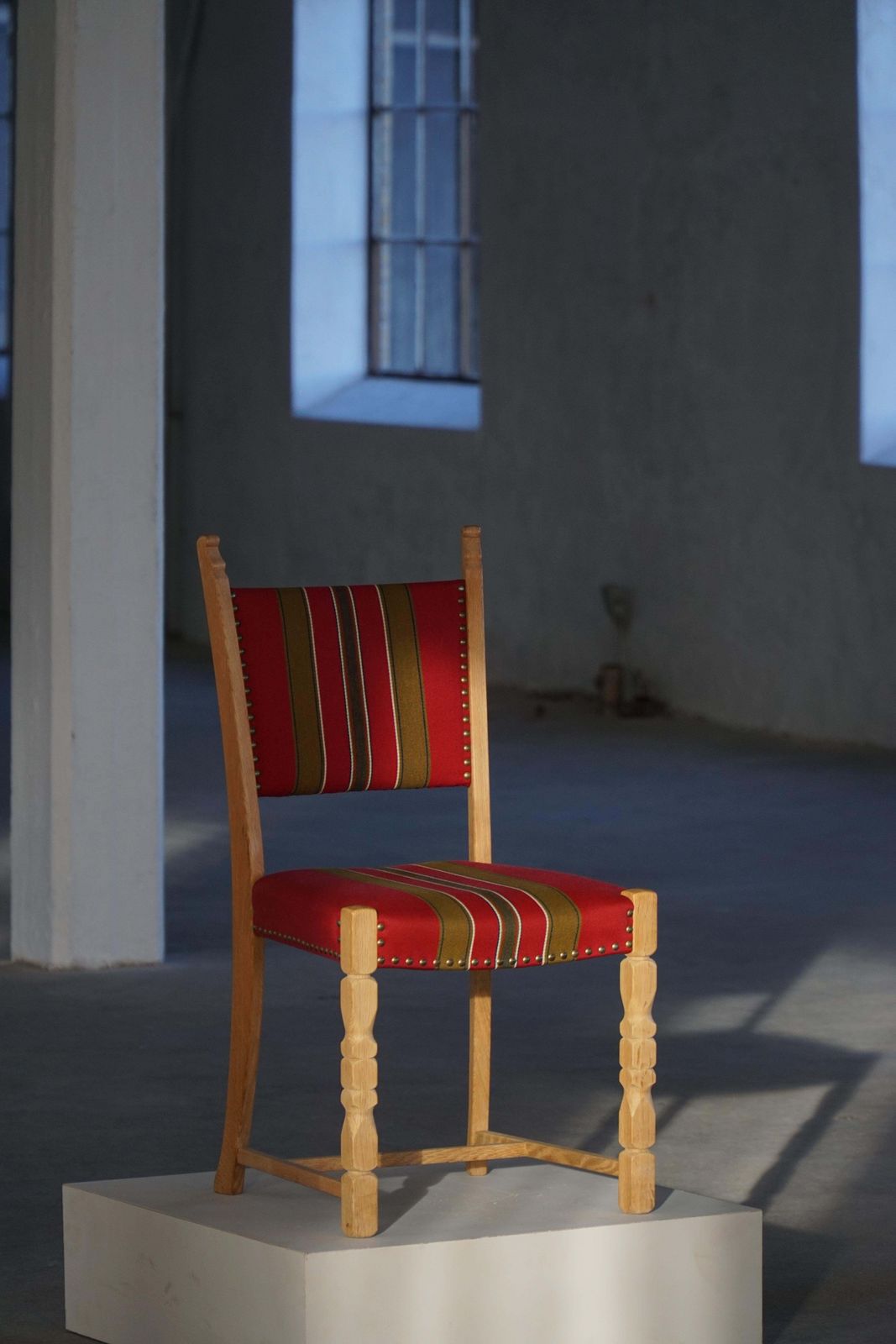 Danish Mid Century Modern, Set Of 6 Oak Dining Chairs, Henning Kjærnulf, 1960s photo Furniture