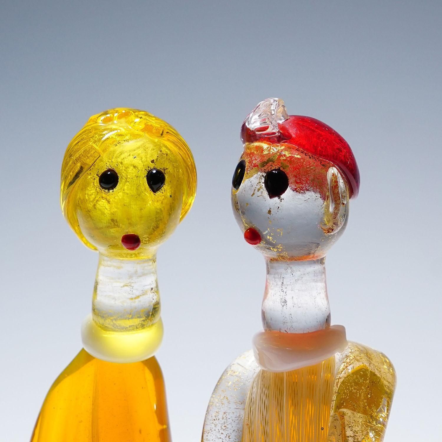 Vintage Murano Glass Sculpture By Anzolo Fuga For A.Ve.M. 1950s photo 1650.0