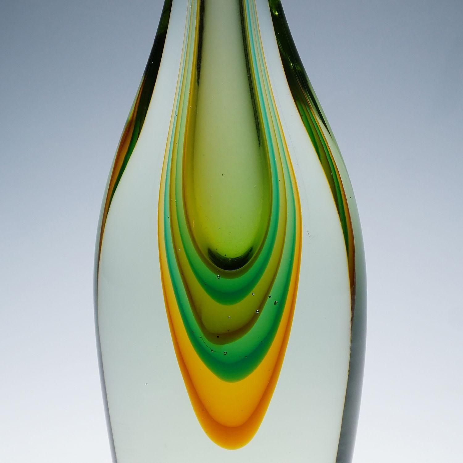 Alfredo Barbini Large Vetro Sommerso Vase Venice Ca. 1960s photo vinterior
