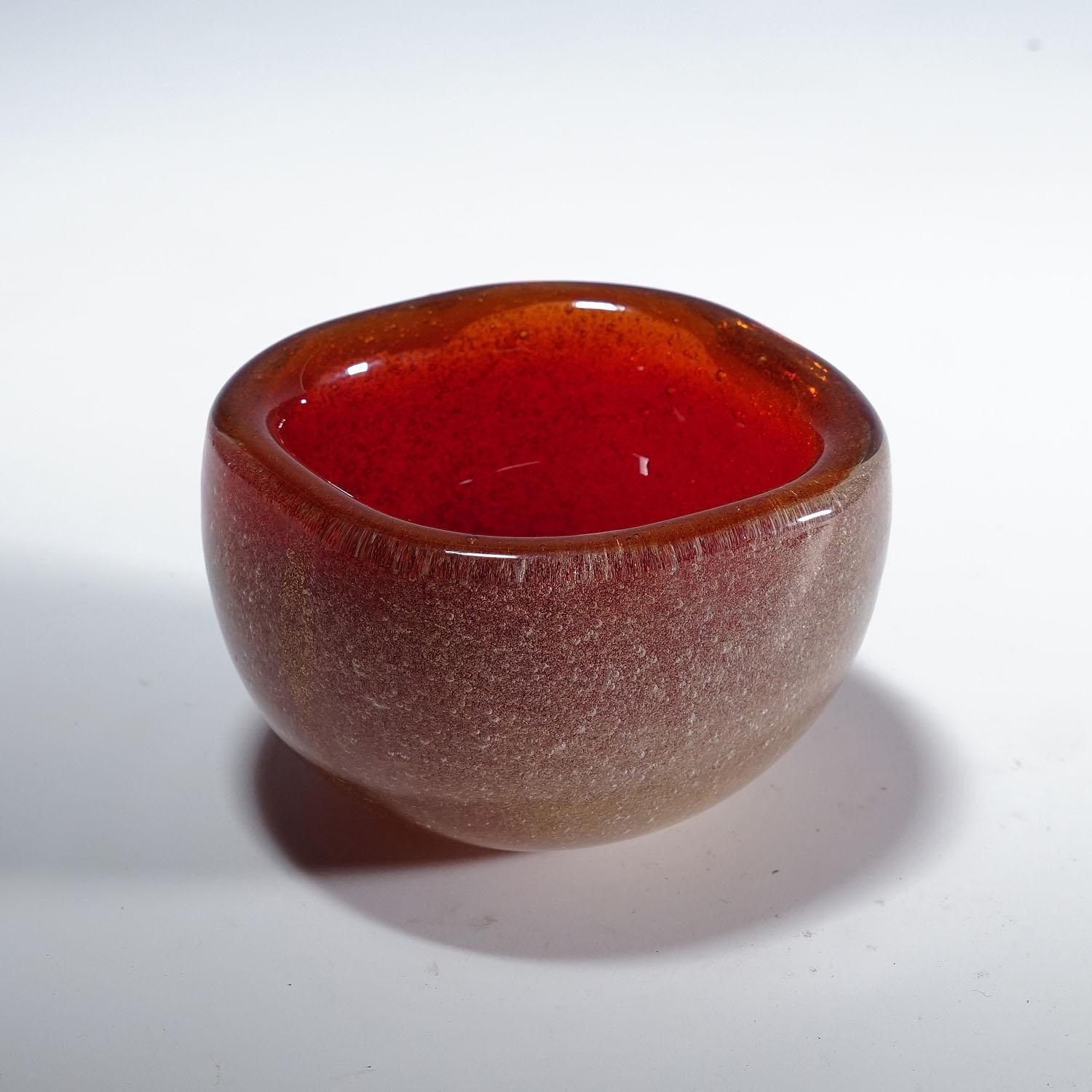 Vetro Sommerso Bowl By Carlo Scarpa For Venini Murano Ca. 1930s photo Home Decor
