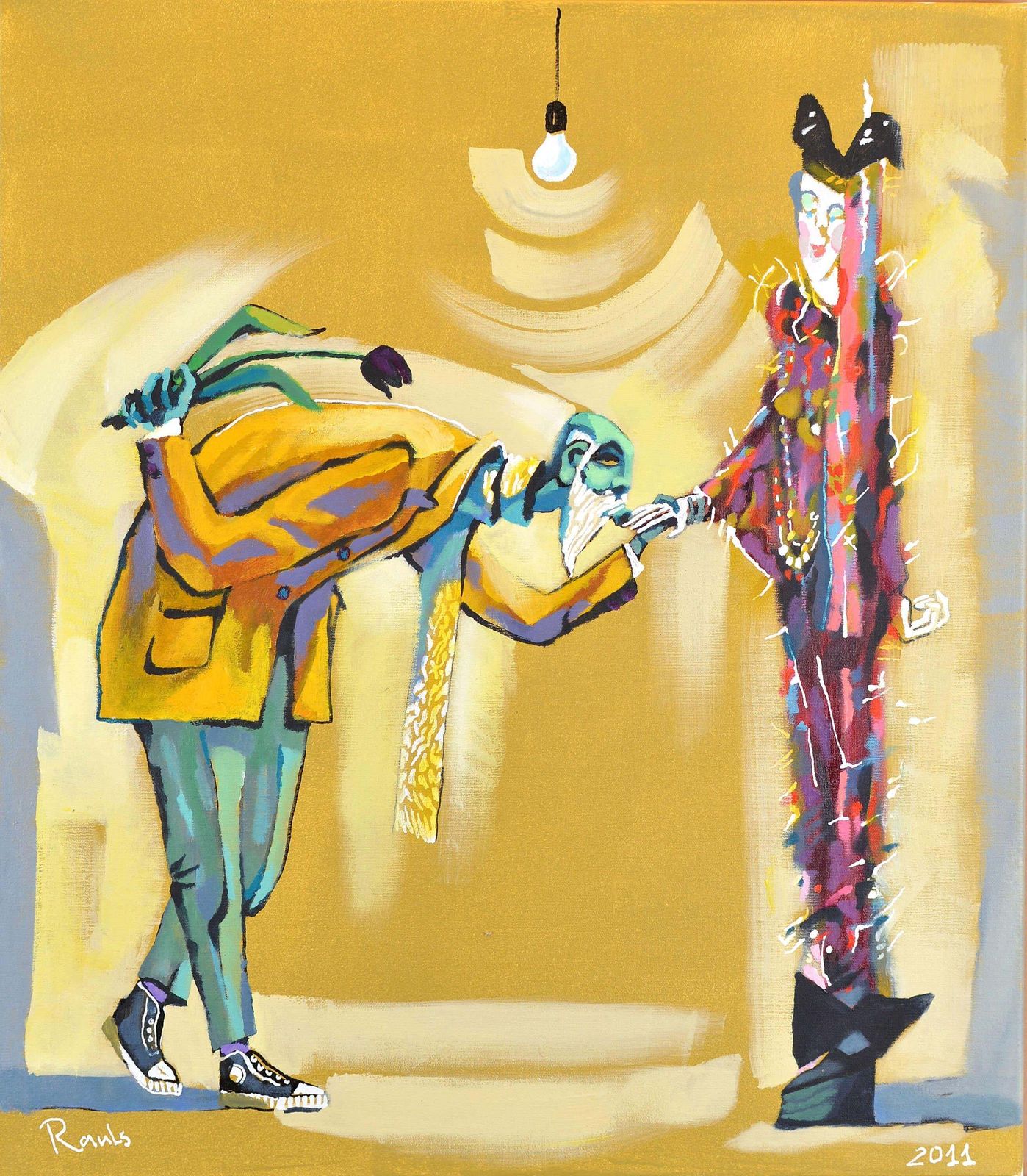 Rauls Zitmanistwo Solitudes. 2011. Canvas, Acrylic. 80x70 Cm2011
