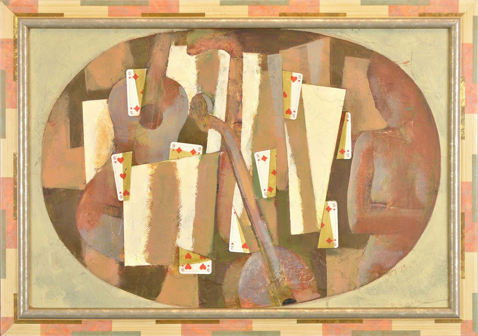 Janis Zemitisstill Life. 1994. Cardboard, Oil, 57x69 Cm1994 photo furniture