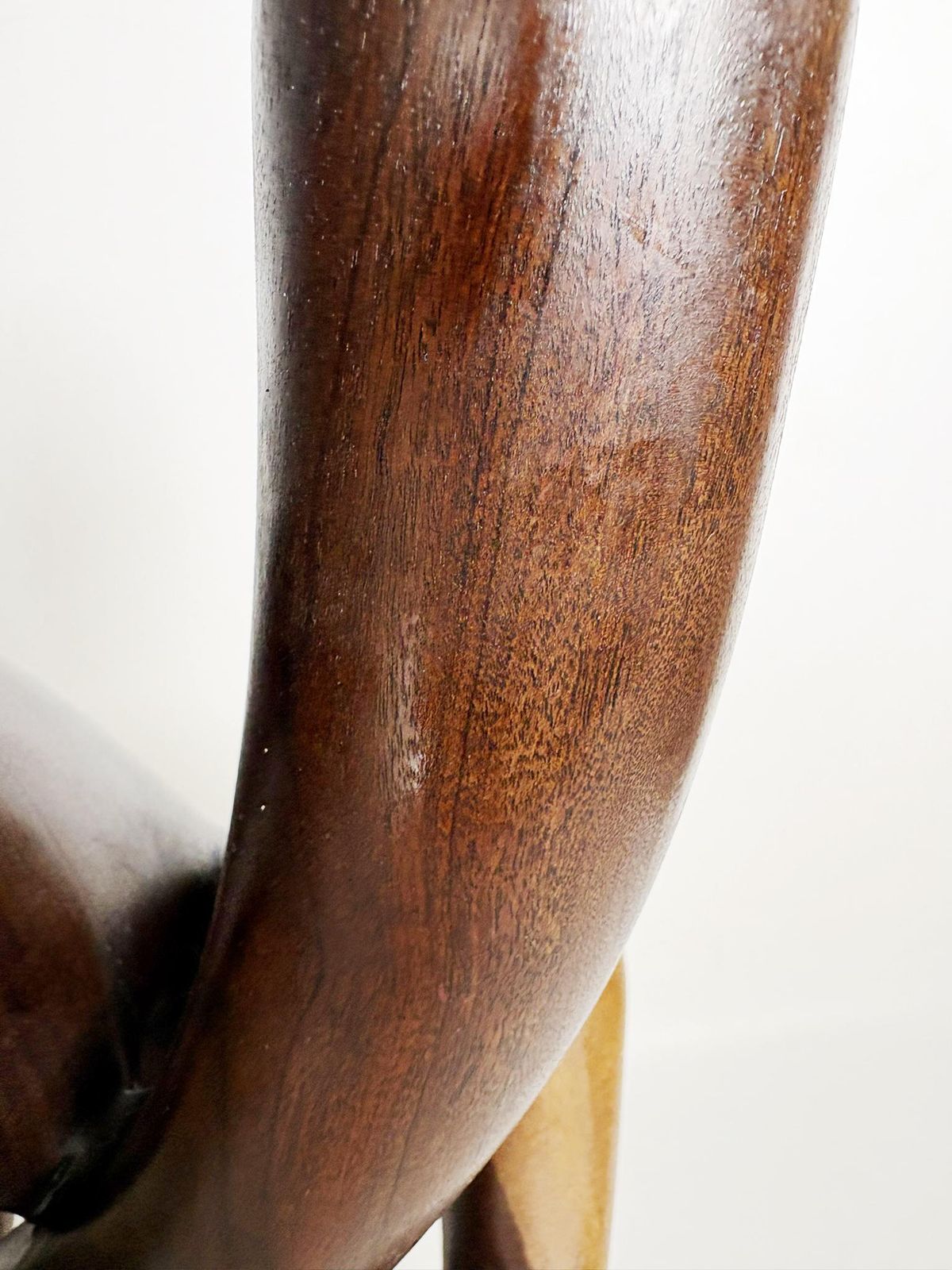 photo for sale Wooden Sculpture Of A Woman's Bust, France, 1980