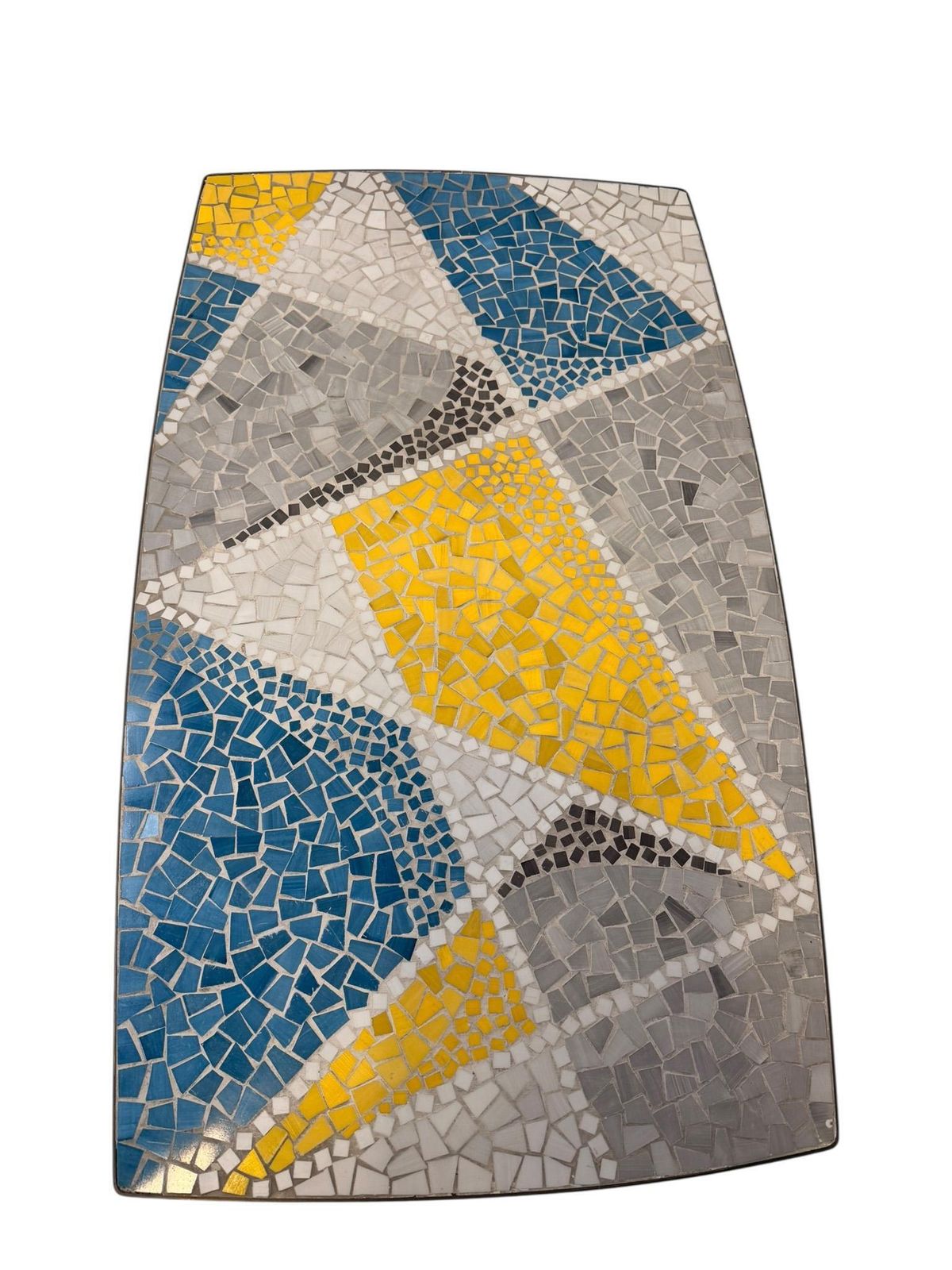 Mid Century Modern Coffee Table With Mosaic Top By Berthold Muller, 1950s photo 1152.0