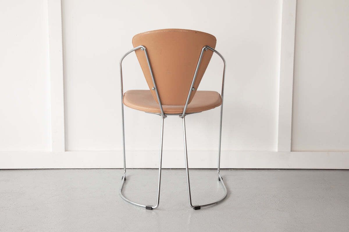 Set Of Four 'Linda' Dining Chairs By Arrben, Italy photo vintage
