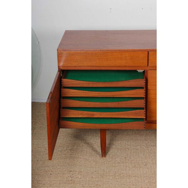 Scandinavian Teak Sideboard, Model Fa 66, By Ib Kofod Larsen, 1960 photo vinterior
