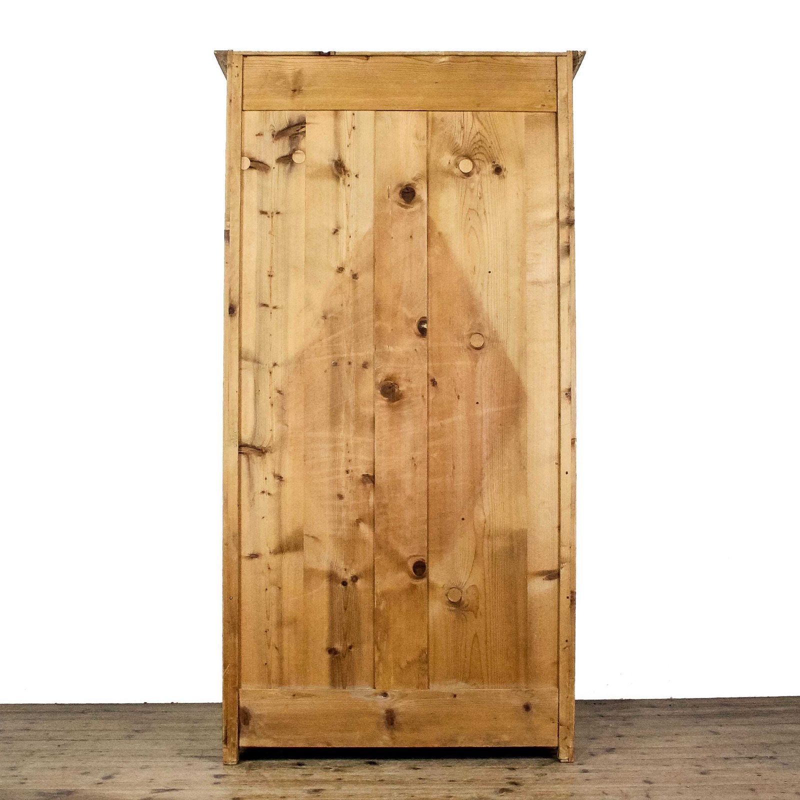 Antique Pine Wardrobe | Vintage Wardrobe | Storage Cupboard | Antique Storage | Vintage Furniture (M 6626) photo Furniture