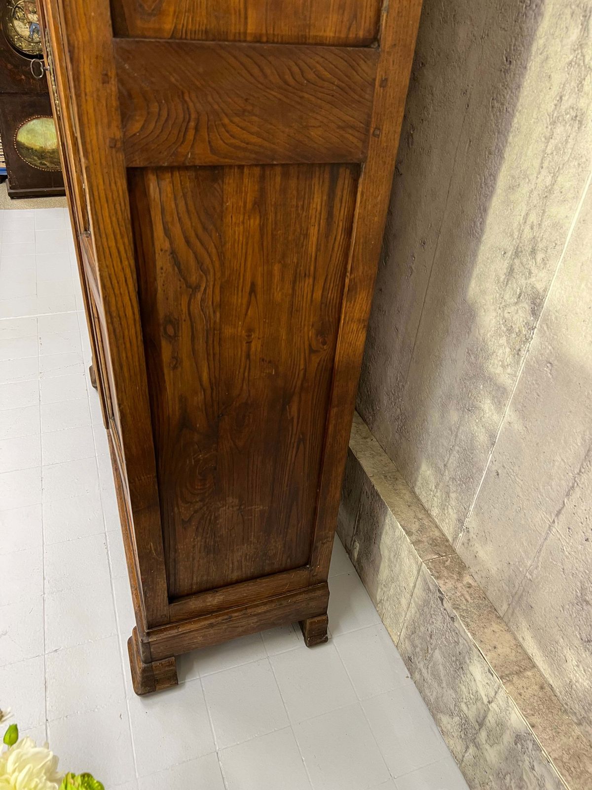 Vitrine Double Door Glazed Display Cabinet photo vintage