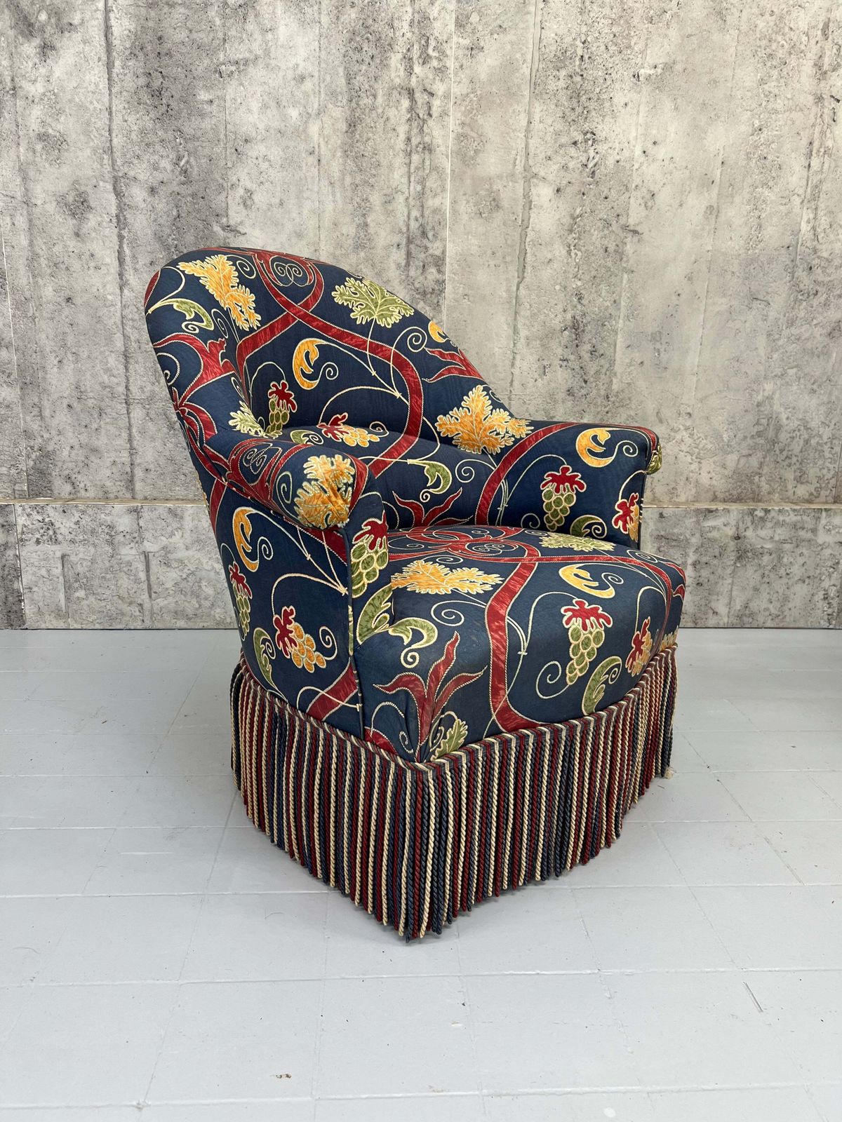 Napoleon III Blue Armchair To Reupholster photo buy