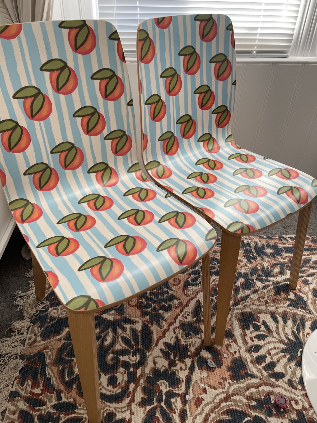 4 X Anthropologie Tamsin Dining Chairs photo 160.0