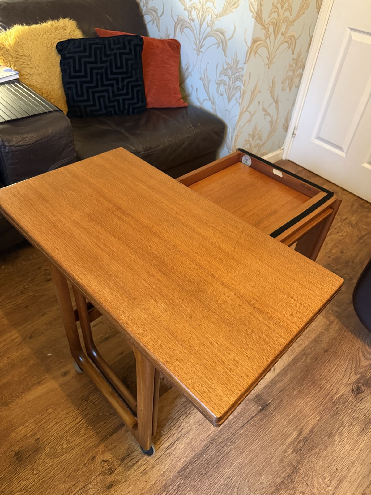 photo furniture McIntosh Triform Mid Century Metamorphic Tables 1970 Retro Design