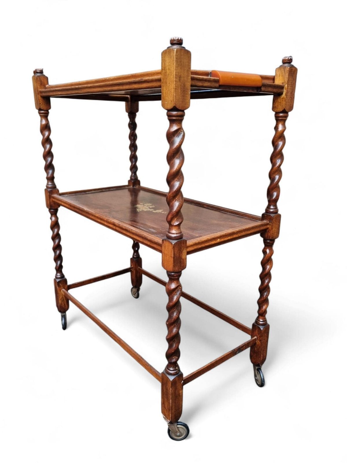 Antique Wooden Tea Trolley / Serving Trolley / Removable Tray / C1920 / Free Delivery photo buy