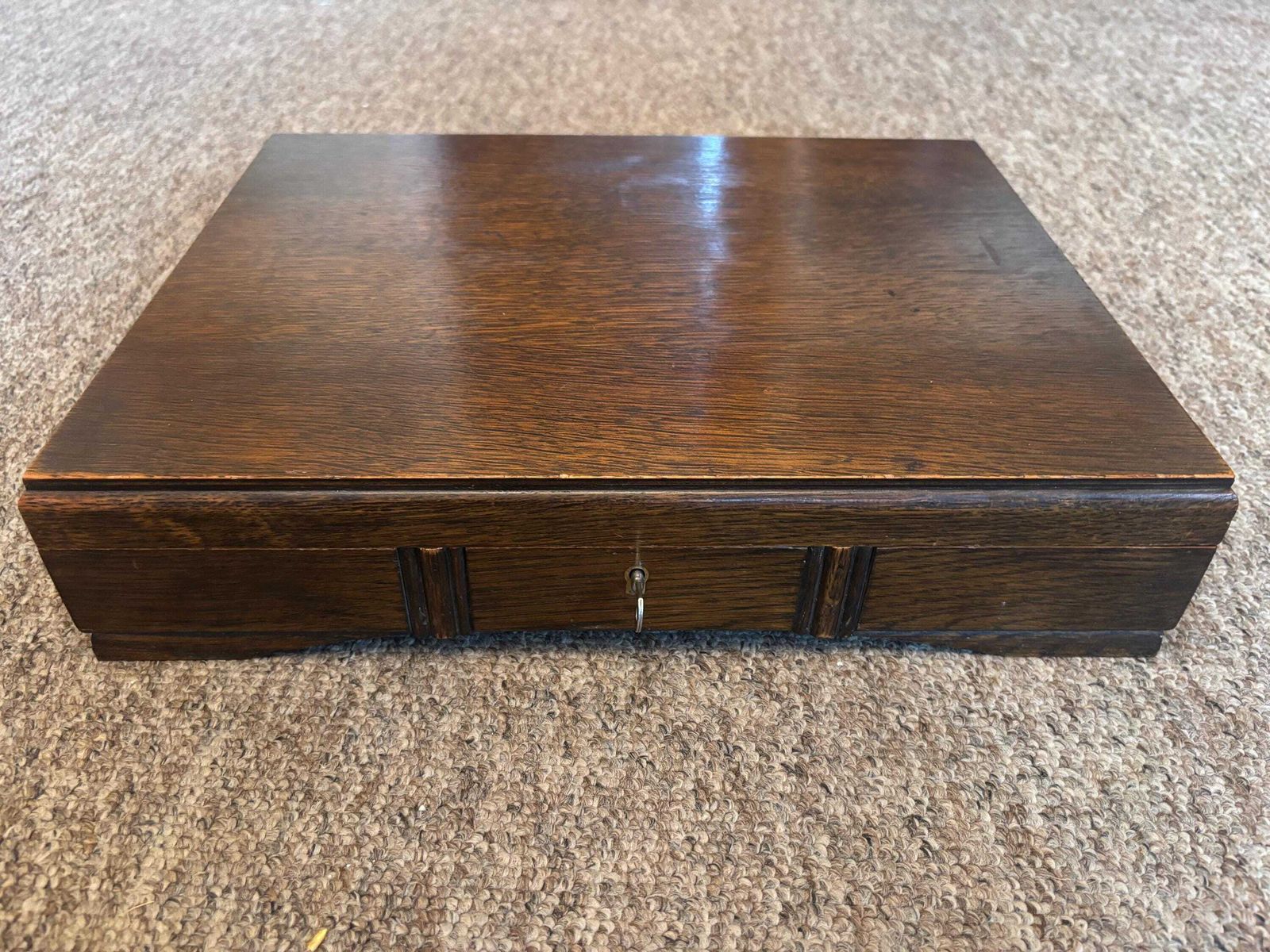 Joseph Rodgers & Sons Epns George V 6 Place Canteen Cutlery In Oak Box 41 Pieces photo furniture