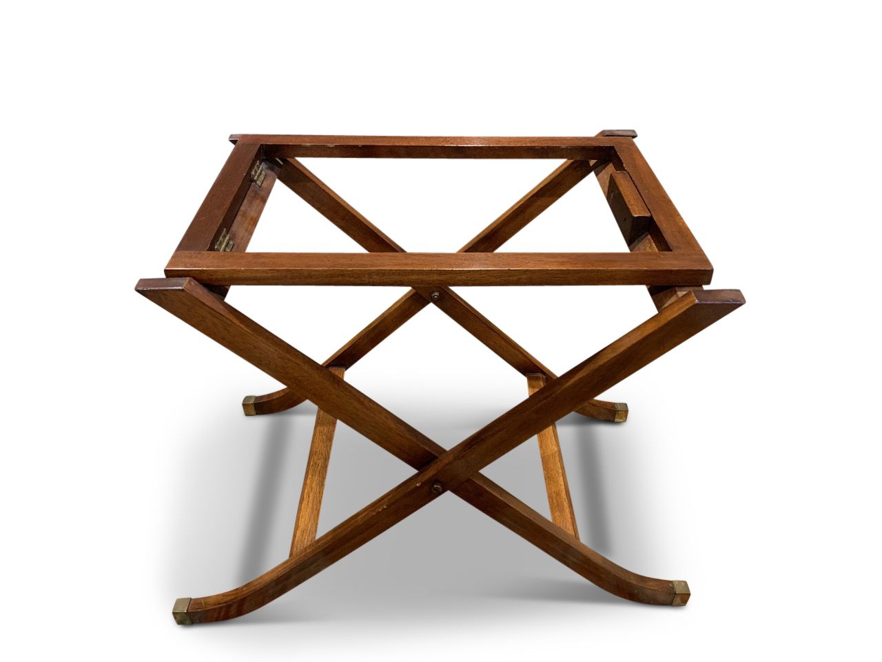 English Military Campaign Design Butlers Tray And Folding Stand Reprodux Bevan Funnell photo vinterior