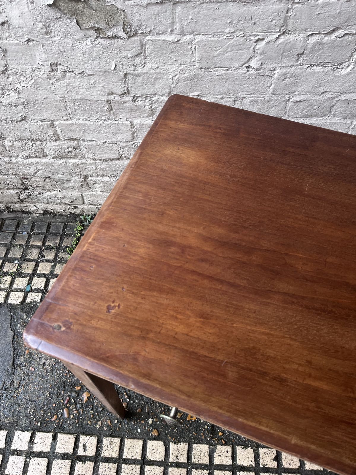 Antique George III Mahogany Side Table photo Furniture