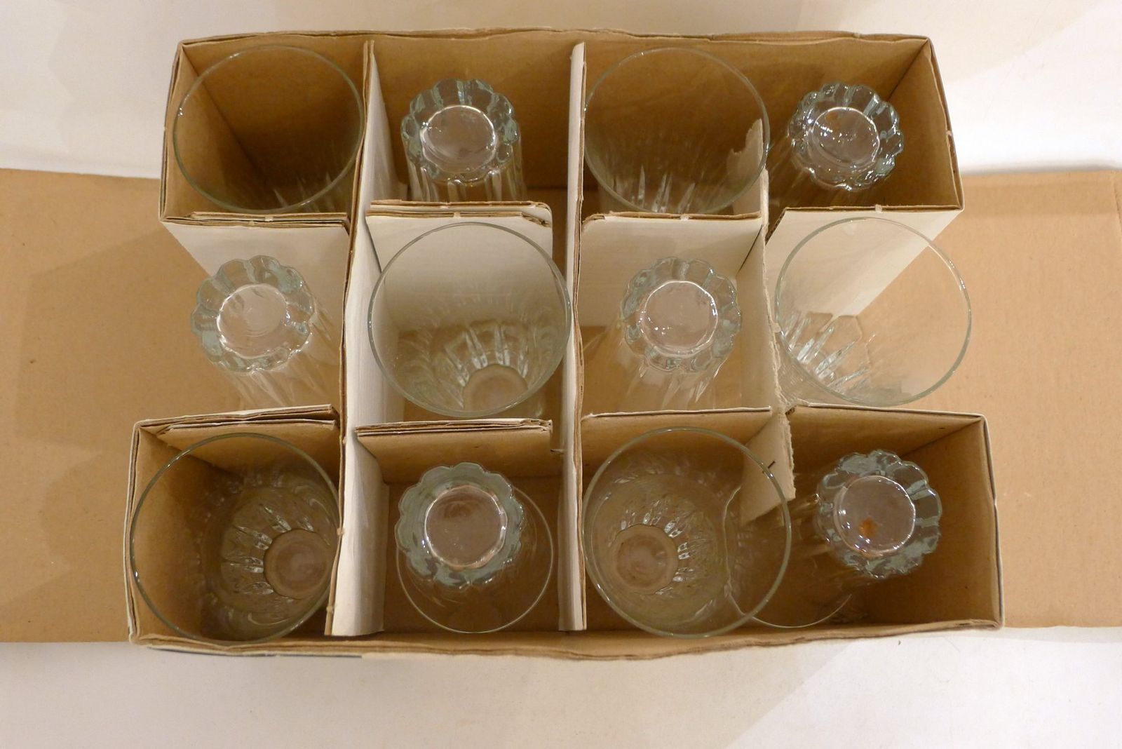 Glass Flute Glasses From Luminarc, France, 1970s, Set Of 12 photo furniture