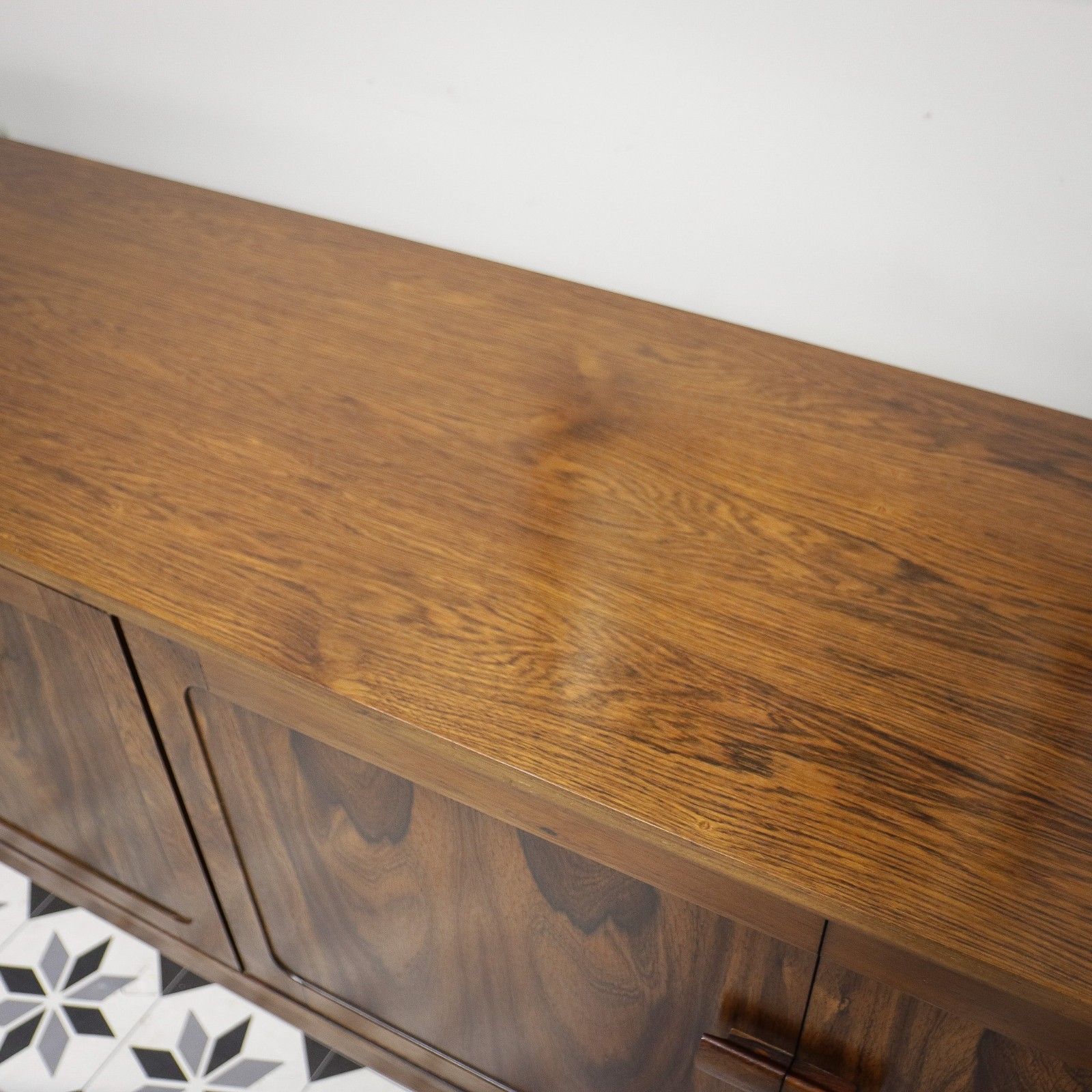Furniture Rosewood Sideboard 1960s Mid Century With Cocktail Drinks Cabinet photo