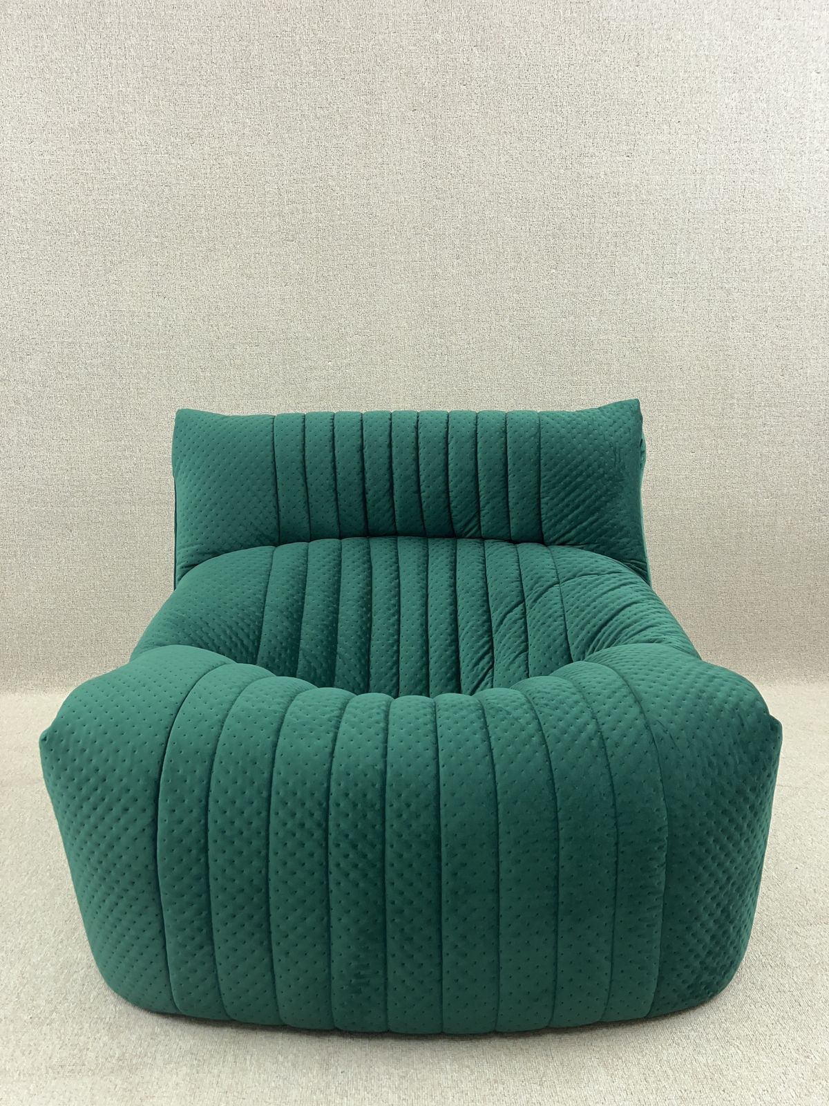 Furniture Armchair Chair Settee One Seater Green Velvet Aralia From Ligne Roset photo