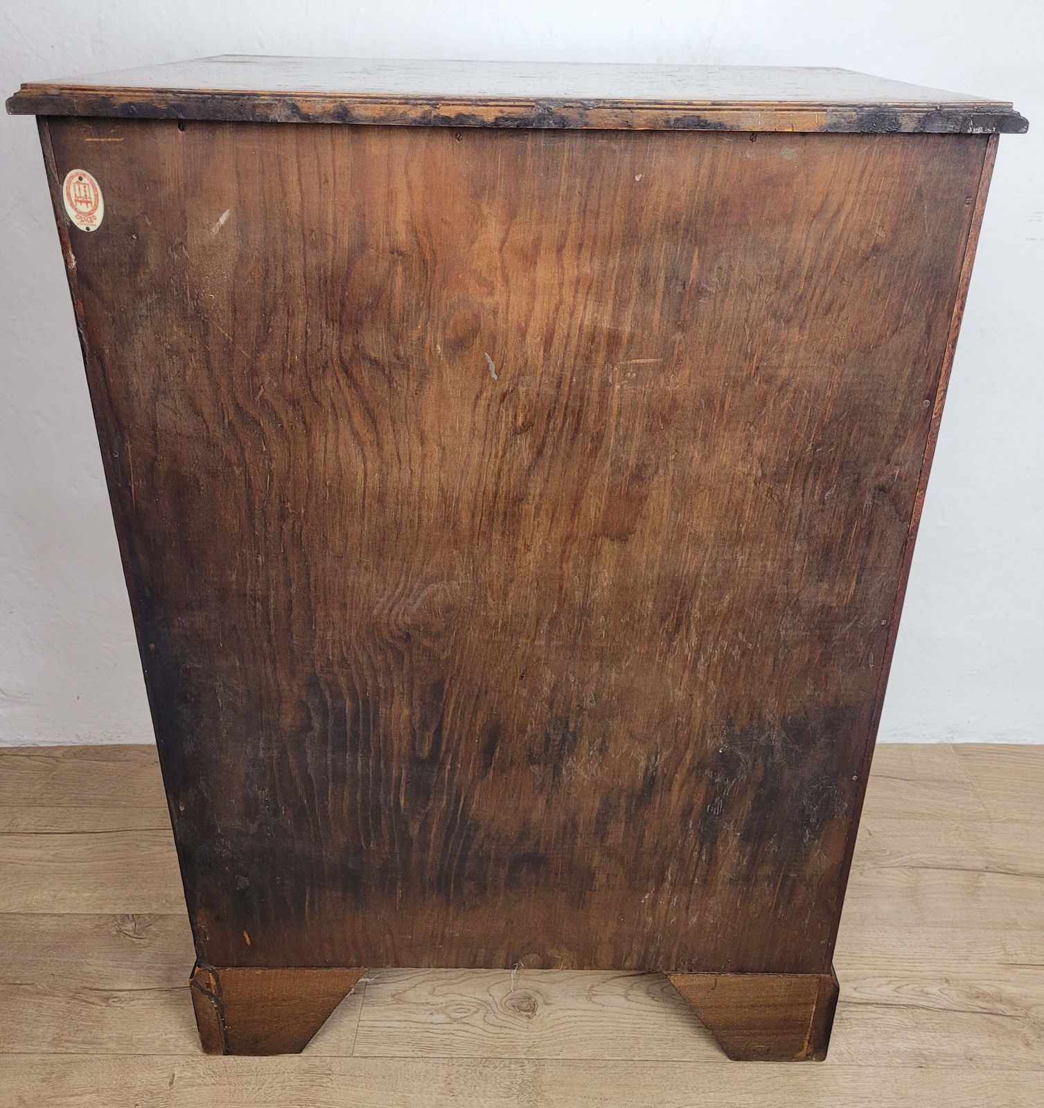 photo vinterior Chest Of Drawers Walnut Antique Style Drop Handles 'Cameo'