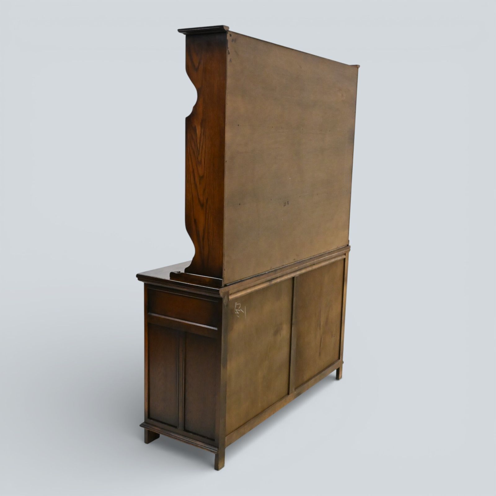 Old Charm Oak Dresser In Tudor Brown 2 Piece Display Free Uk Delivery* photo Furniture
