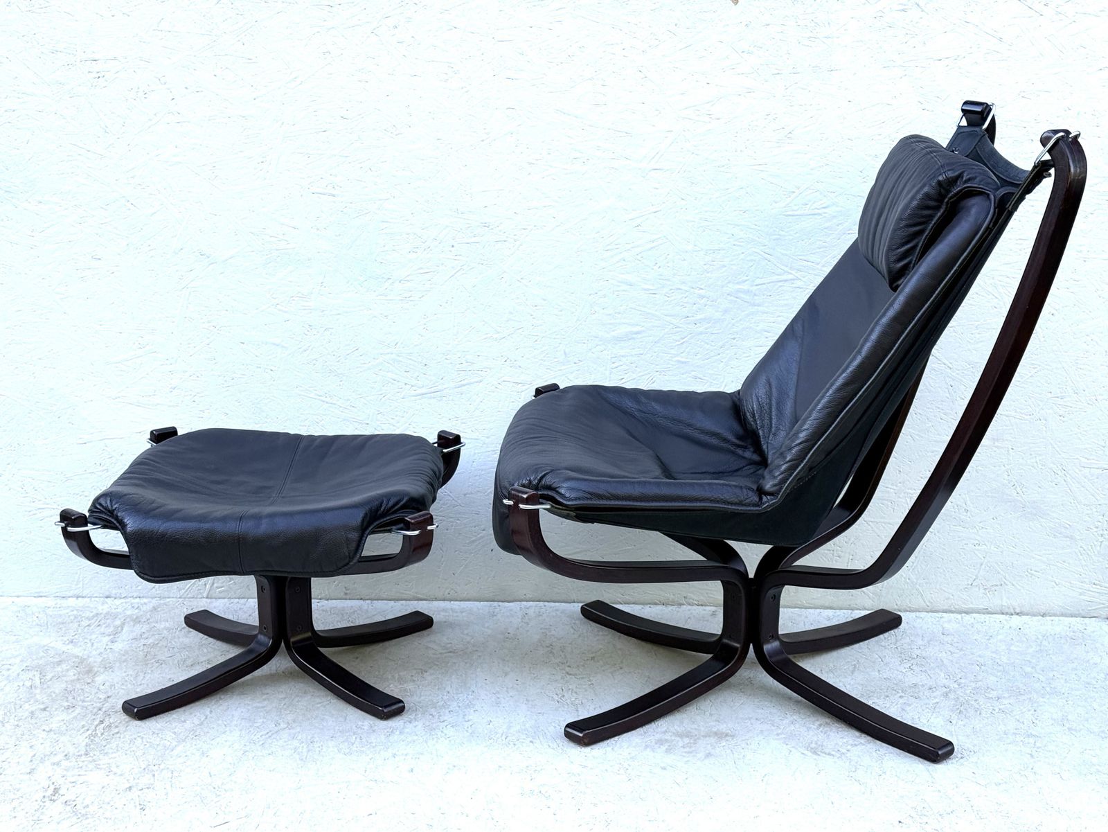 Furniture Falcon Chair And Footstool By Sigurd Ressel photo