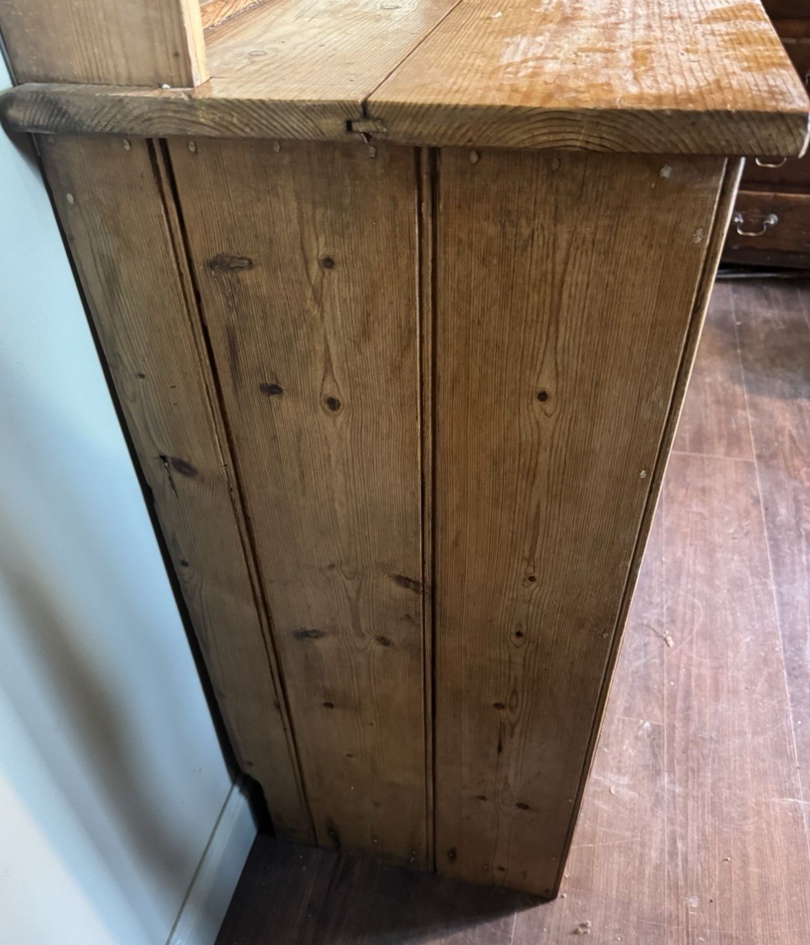 photo for sale Victorian Country Pine Dresser. 19th Century