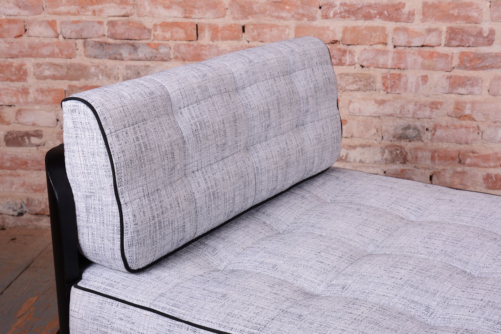 Restored Art Deco Chaise Lounge, Oak, Spruce, Reupholstered, Czech, 1930s photo Furniture