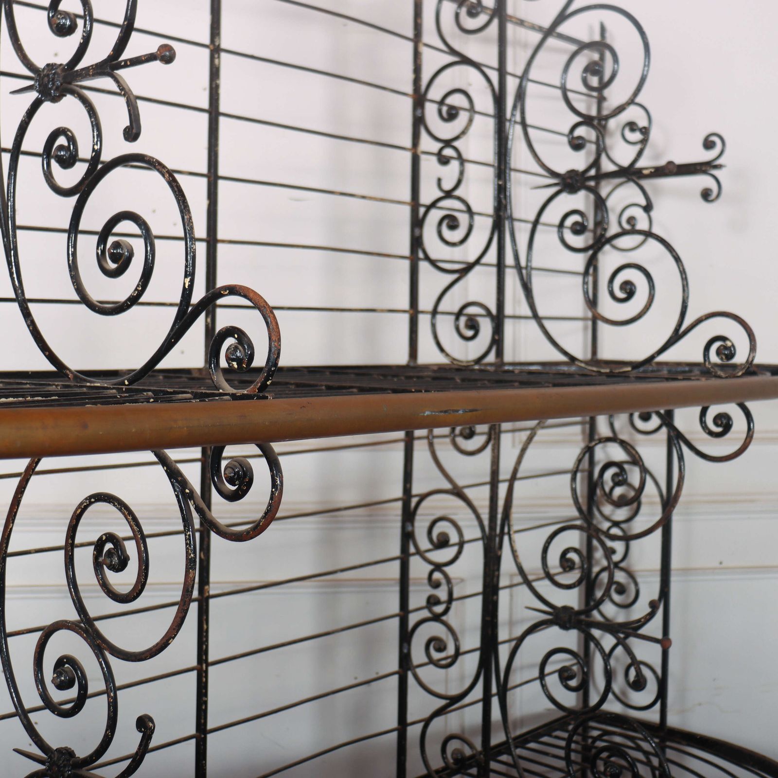 19th Century French Patisserie Rack photo vintage