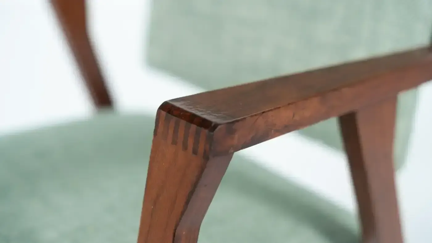 Set Of 8 ” Luisa” Chair By Franco Albini, Italy, C.1955 photo 15500.0