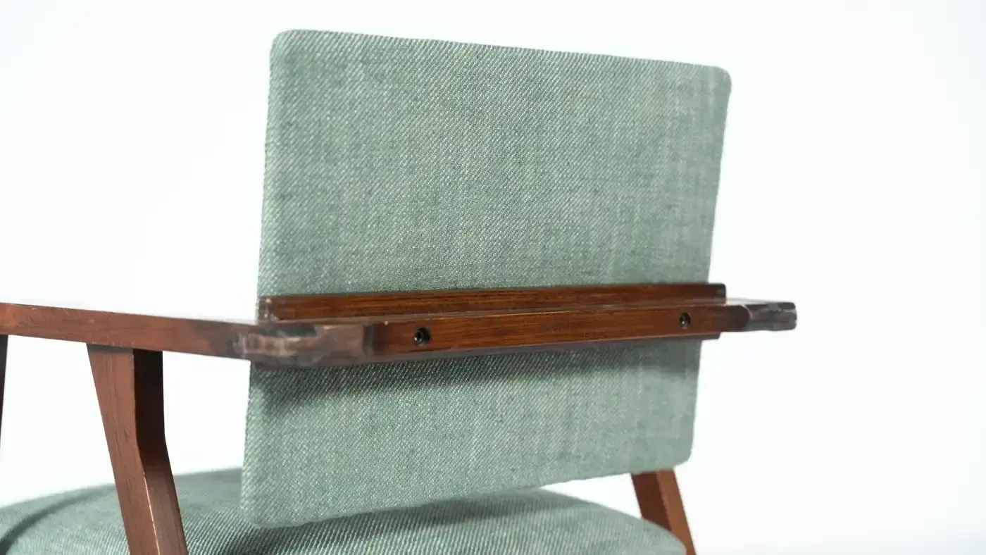 photo vinterior Set Of 8 ” Luisa” Chair By Franco Albini, Italy, C.1955