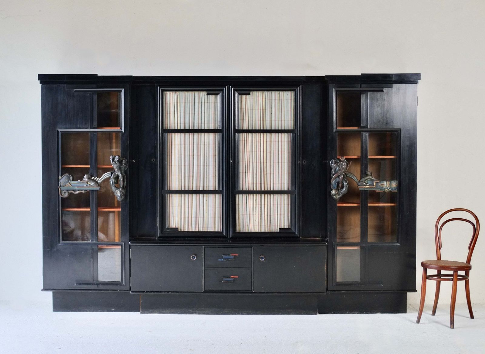 1930’s Art Deco Cabinet By Herman Jakoby photo Furniture