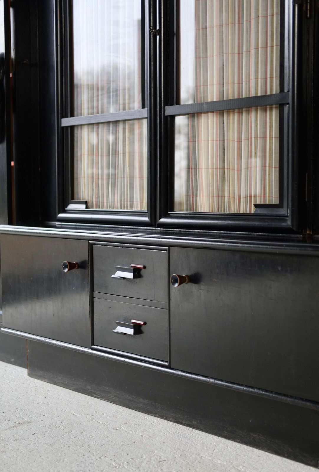 photo vintage 1930’s Art Deco Cabinet By Herman Jakoby