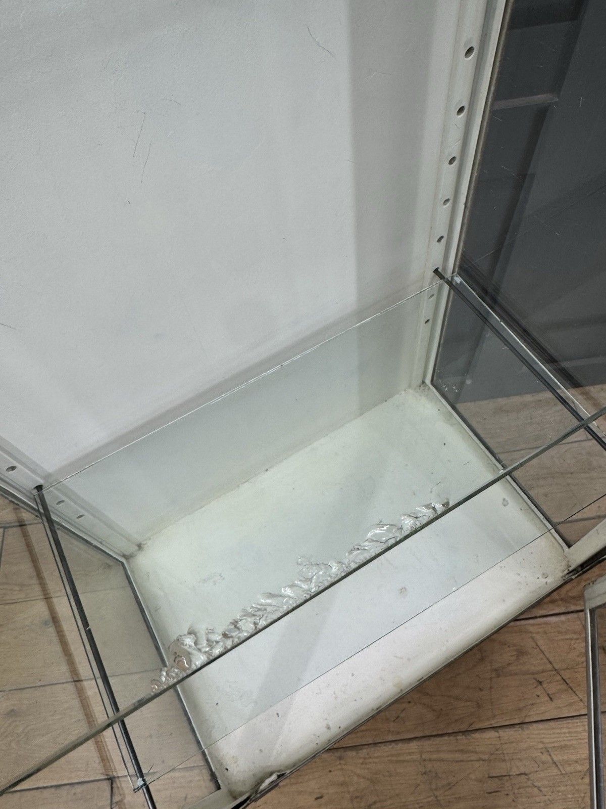 Industrial Medical Display Cabinet – Shop Display / Apothecary Bathroom Kitchen photo vintage