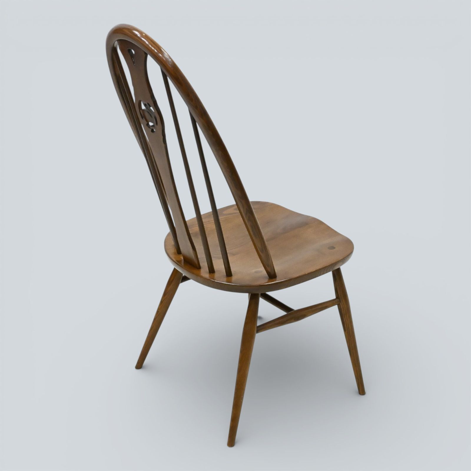 photo for sale 4 Ercol Windsor Swan Bow Back Dining Chairs Golden Dawn Exc Free Uk Delivery*