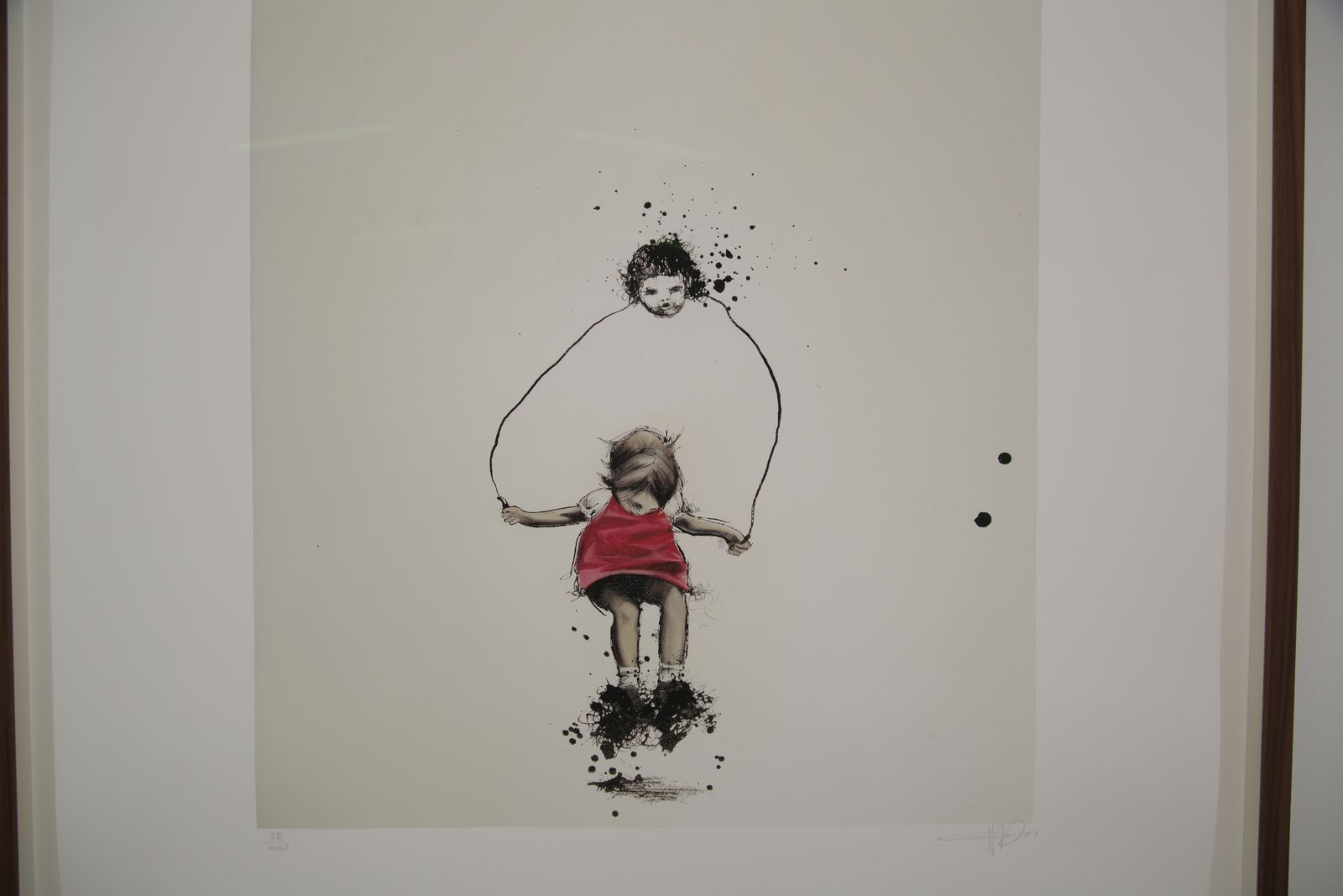 ‘The Patio’ Limited Print By Candice Tripp, Signed And Numbered, 2007 photo vintage
