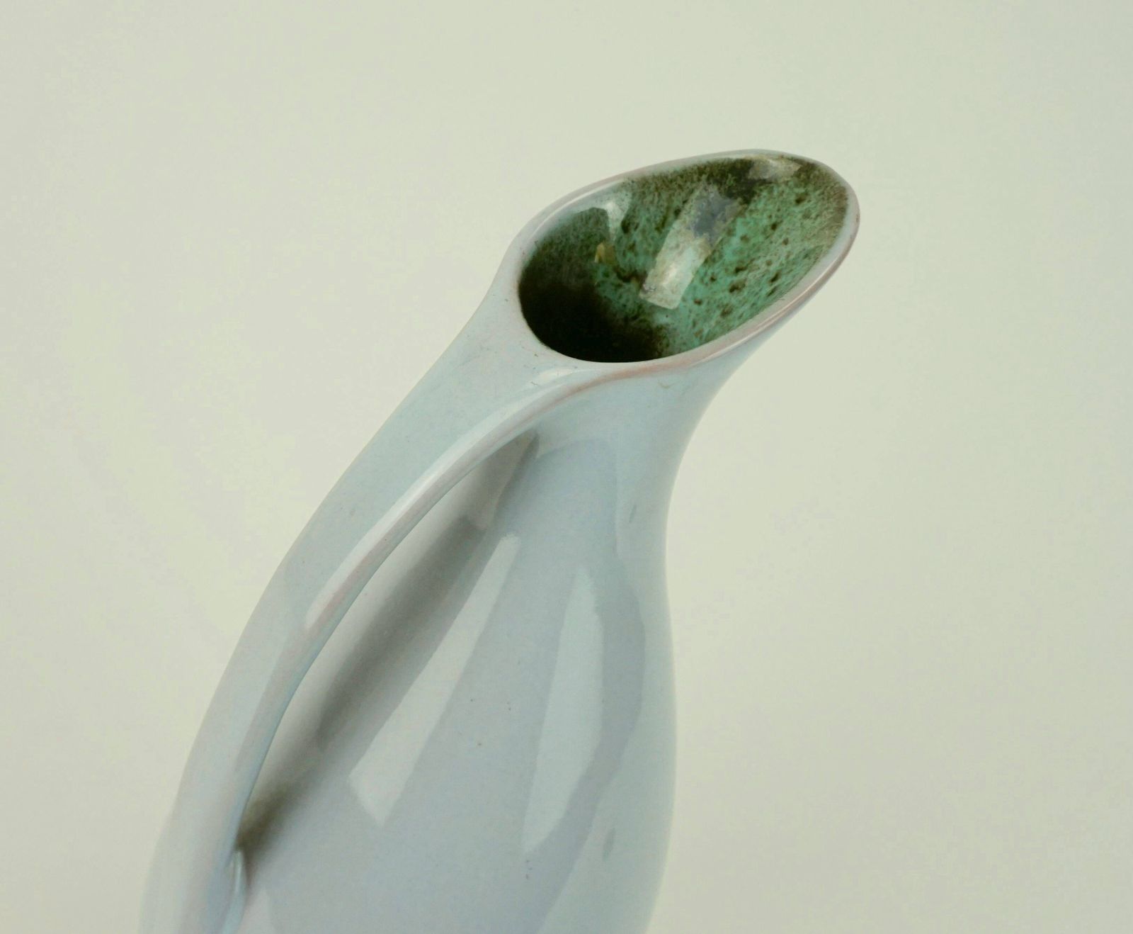 Ceramic Vase 1950s Organic Shape Fritz Van Daalen Jug Model K14/7 photo furniture