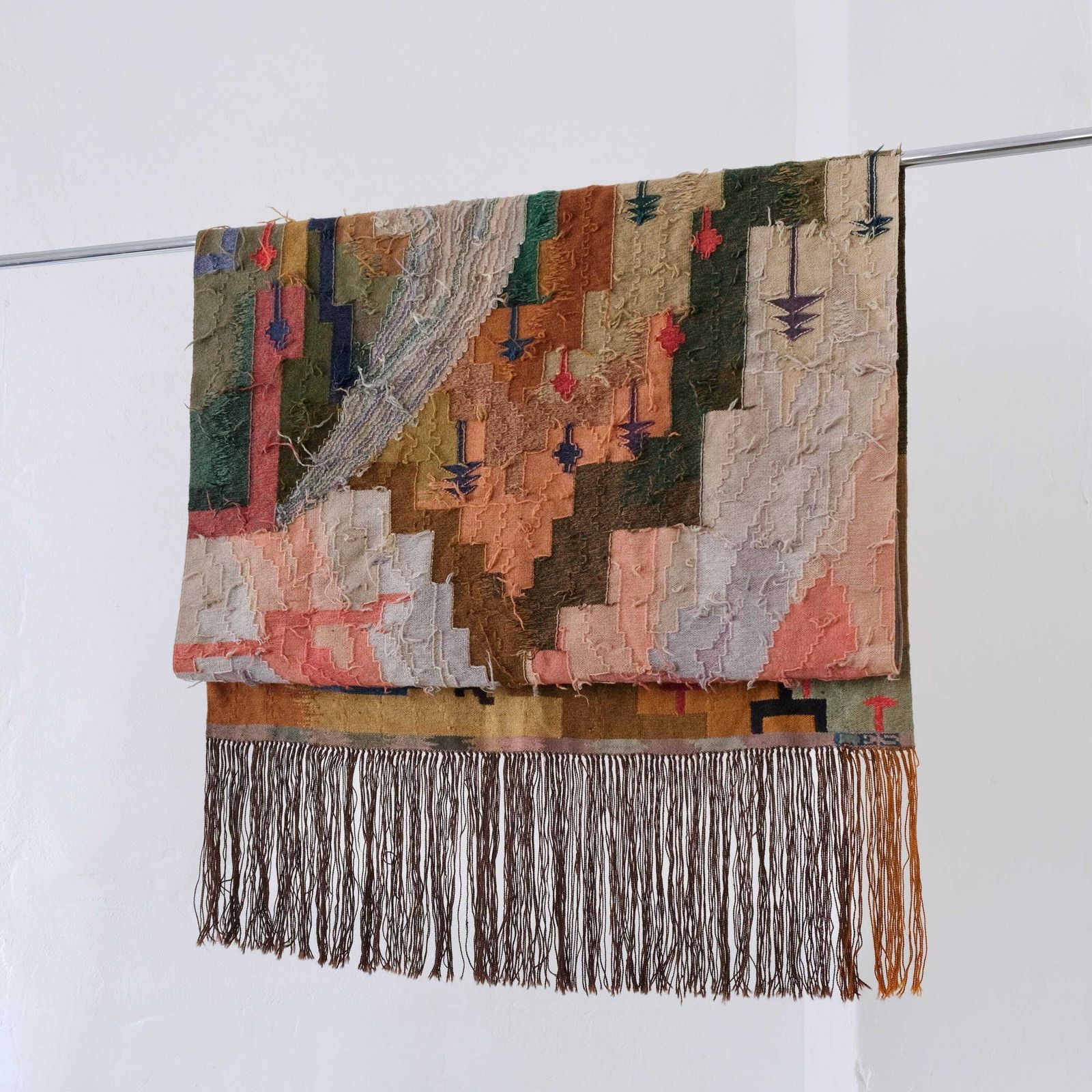 Art Deco Wool Wall Tapestry By Carl Edvin Svensson | Sweden | 1930s photo 5263.0