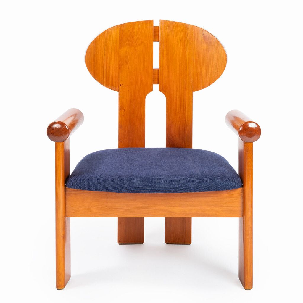 Wooden Armchair From The Tatra Museum In Kopřivnice photo furniture