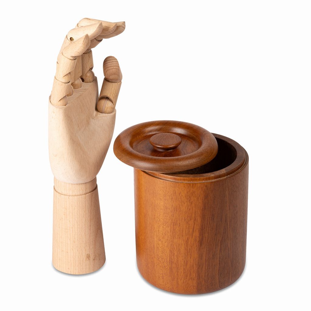 Wooden Box By Antonín Hepnar, 1990s photo for sale
