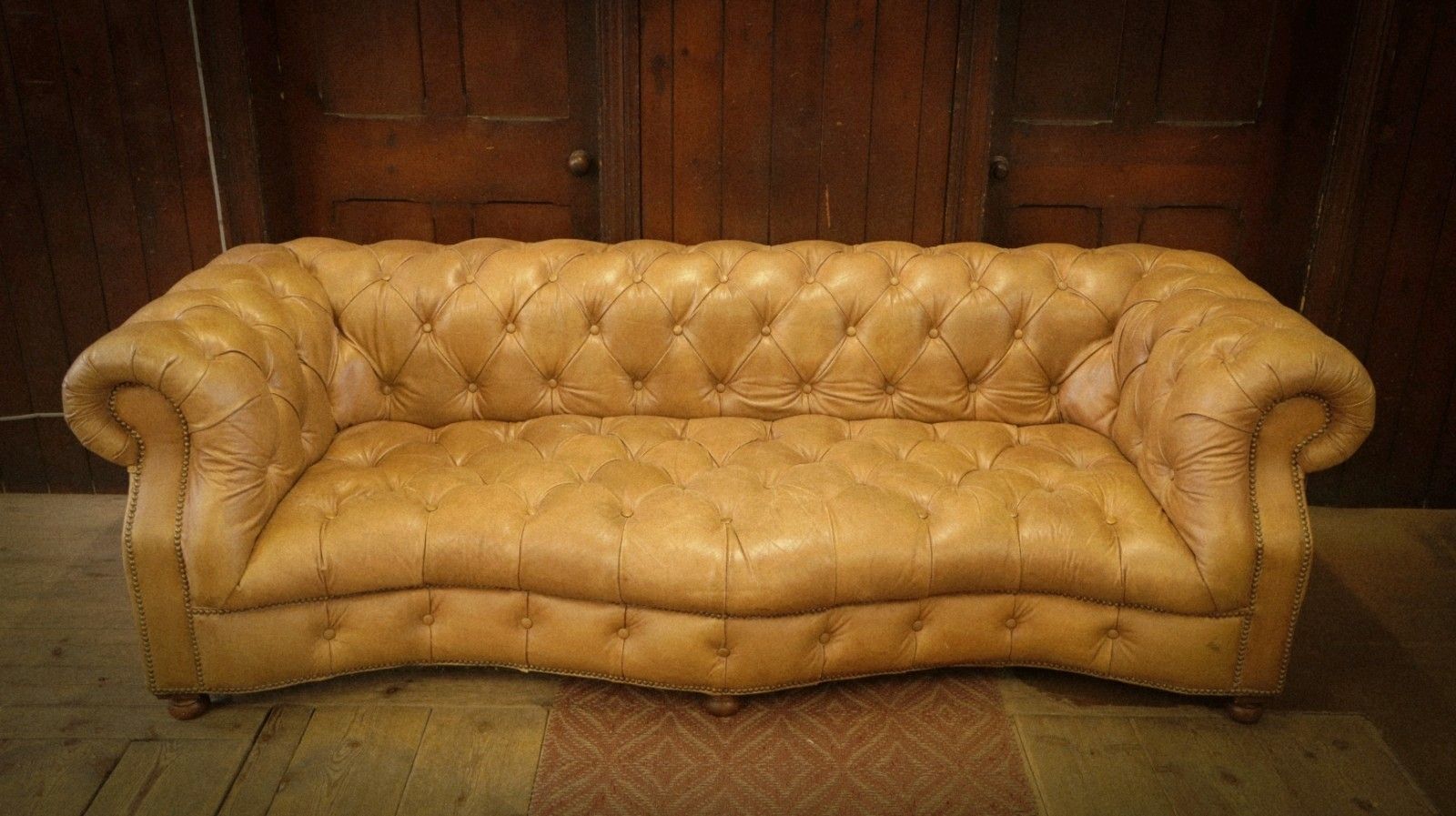 Timothy Oulton Serpentine Westminster 3 Seater Leather Sofa Safari Charcoal 🚚 photo furniture