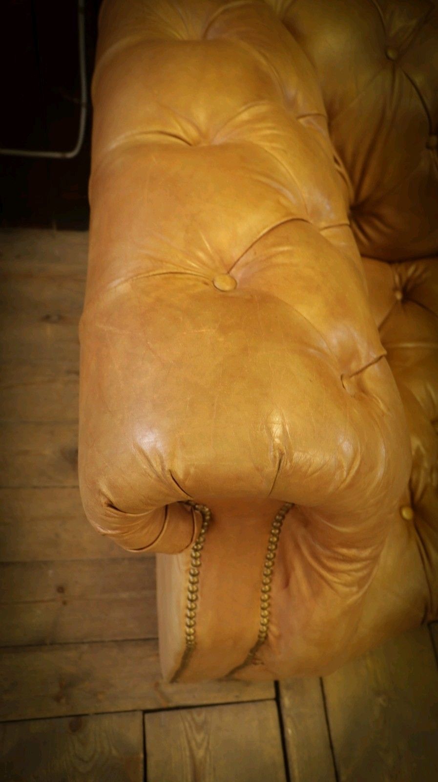 photo furniture Timothy Oulton Serpentine Westminster 3 Seater Leather Sofa Safari Charcoal 🚚